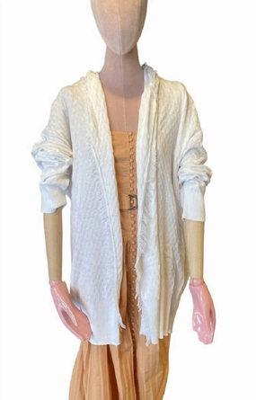 Massimo Long Cardigan In Cloud Soft and Stylish