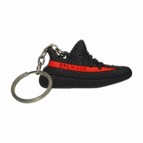 Unisex Yeezy Boost 350 Black  Silicon Keyring Gift Heat Dissipating Design Flex Zones Engineering