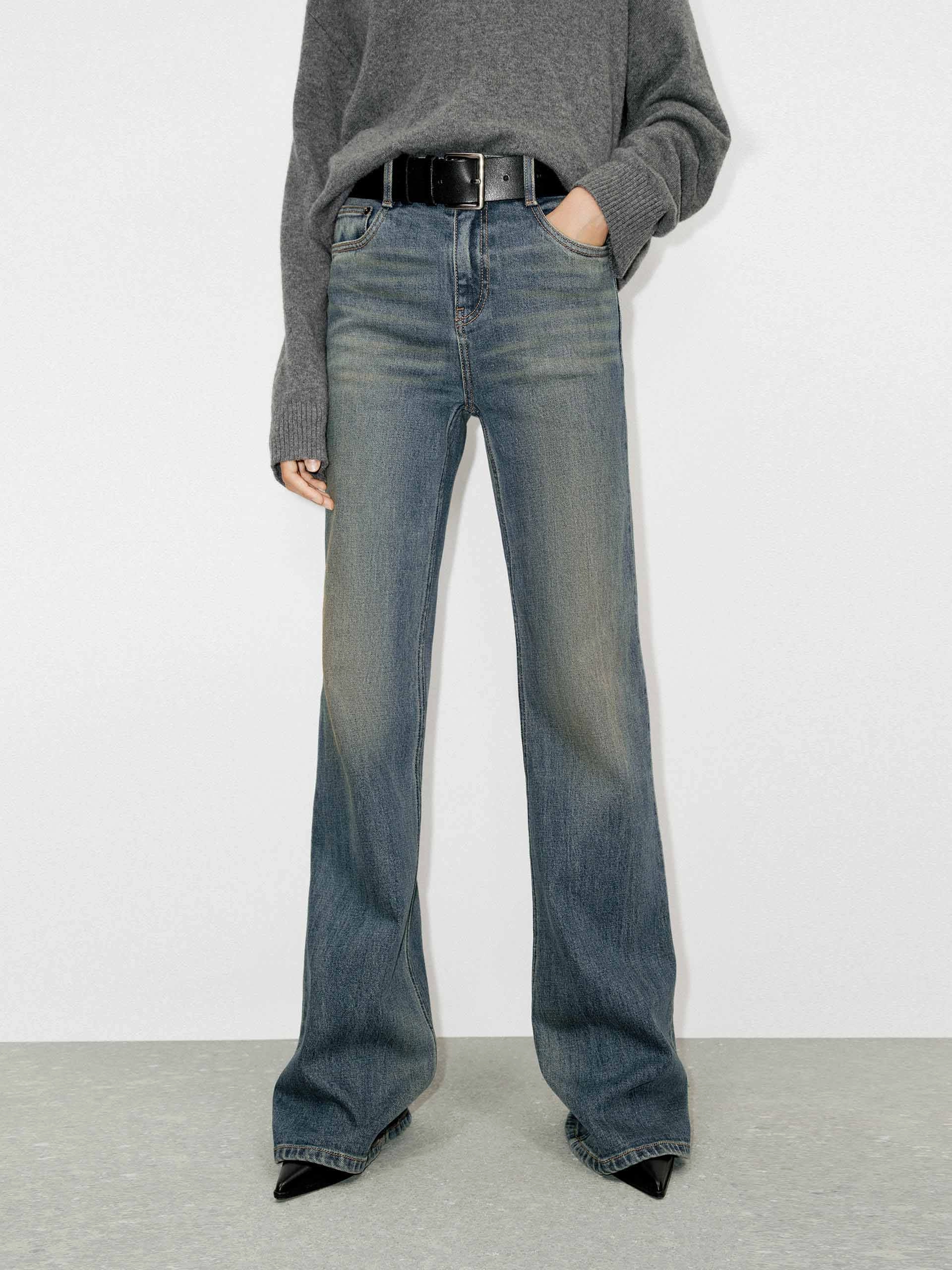 Slightly Flared Cotton Jeans Always Stylish Comfy Classic High Quality