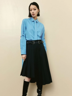 Tie Details Shirt NonIrritating Flexible Design