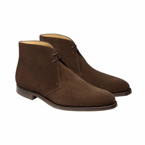 Upton Dark Oak Suede Impact Resistant Heel