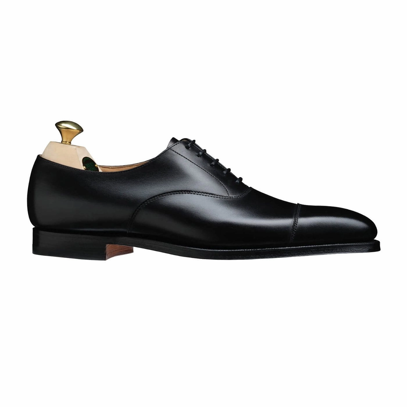Hallam Black Calf Navy Oxfords