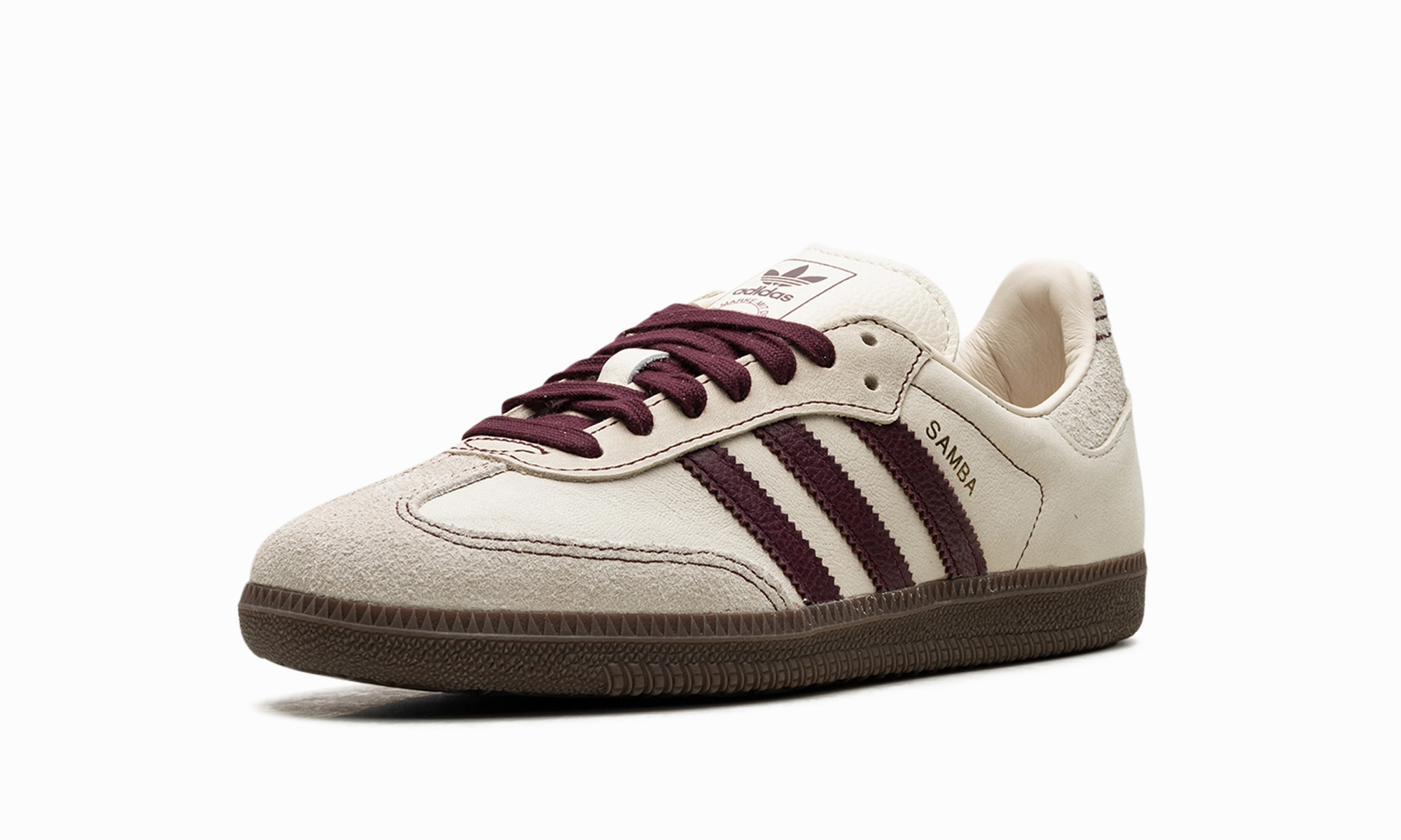Gentle Feel Samba OG WMNS "Wonder White Maroon"