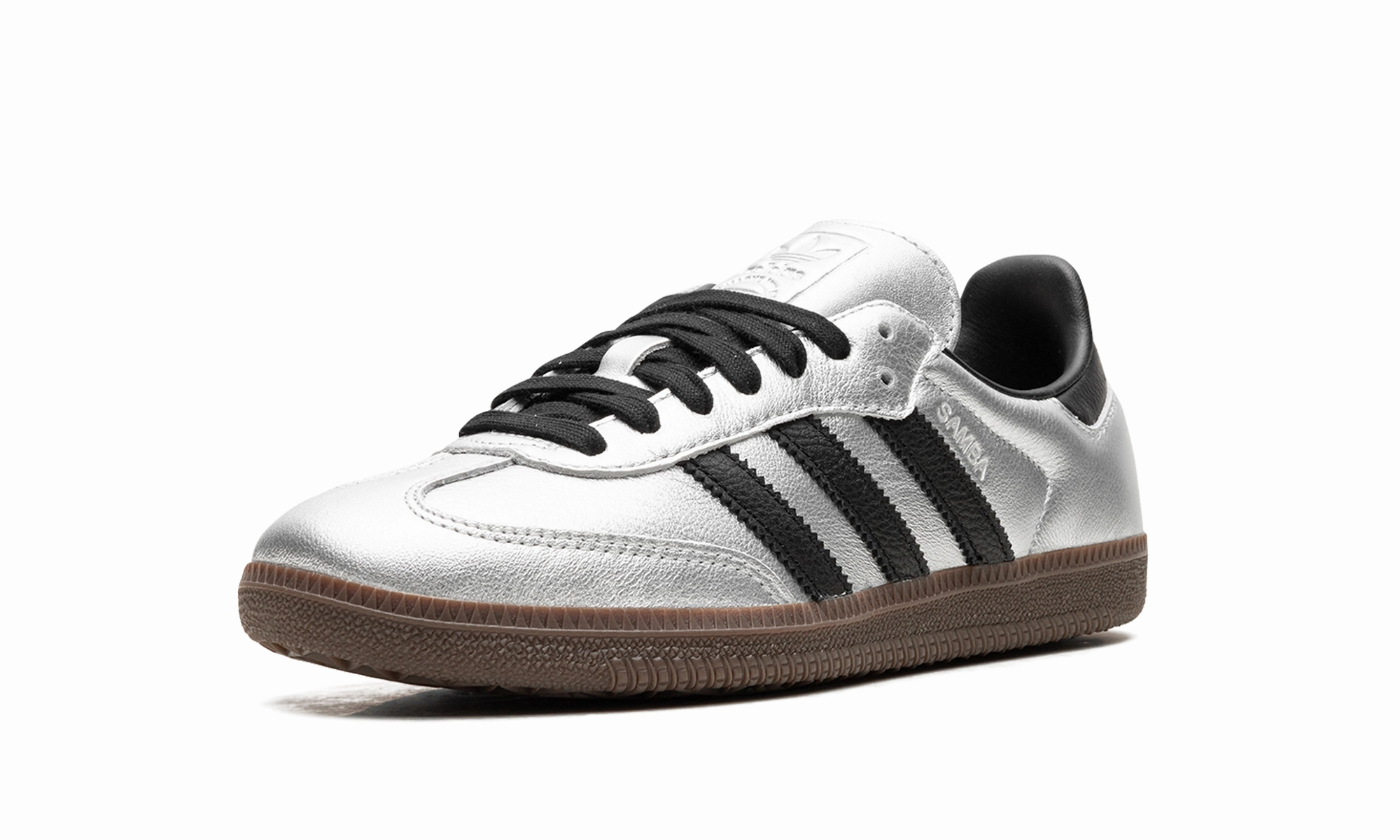 Samba OG WMNS "Silver Metallic Black Gum" Morning Walk