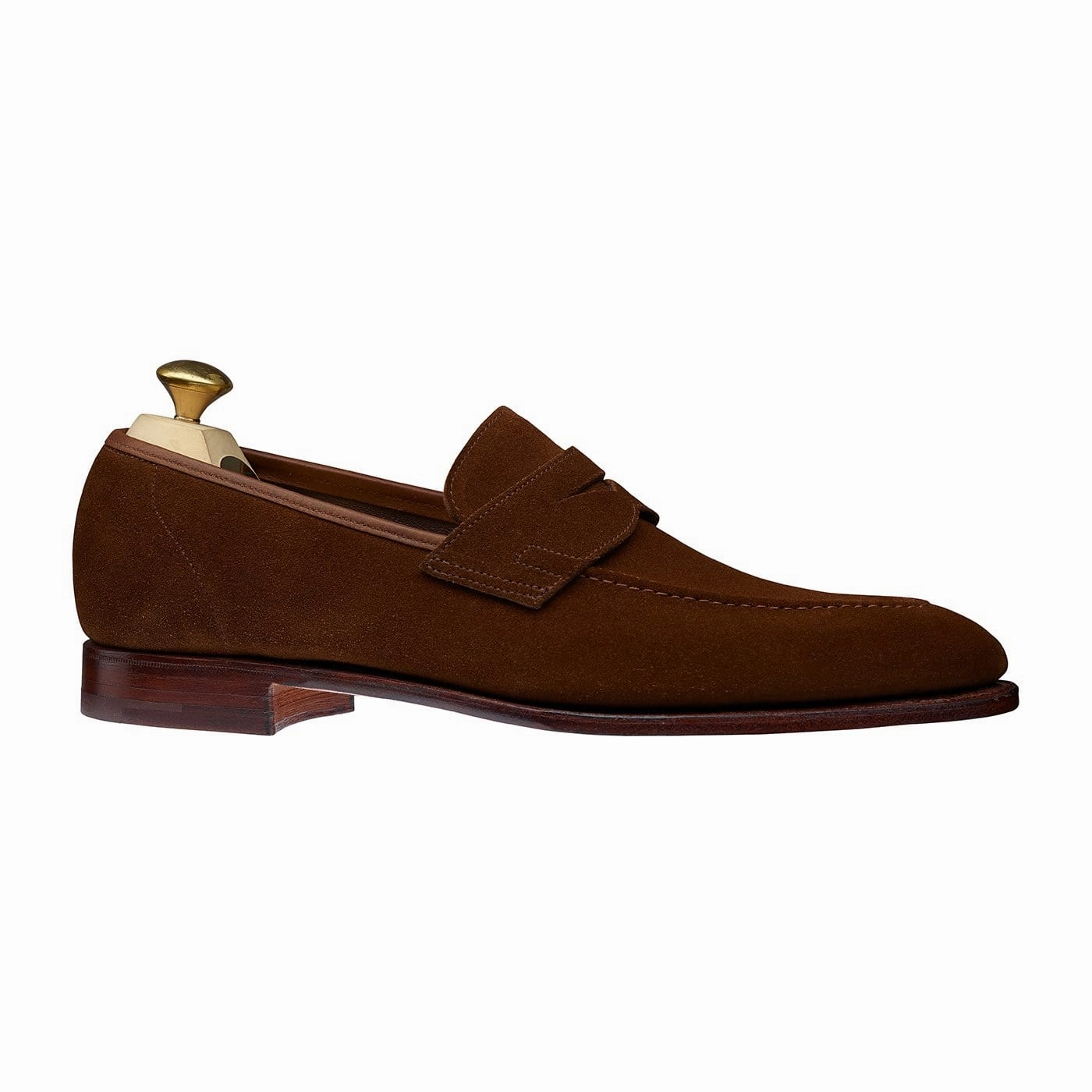Teign Snuff Suede Contemporary Look