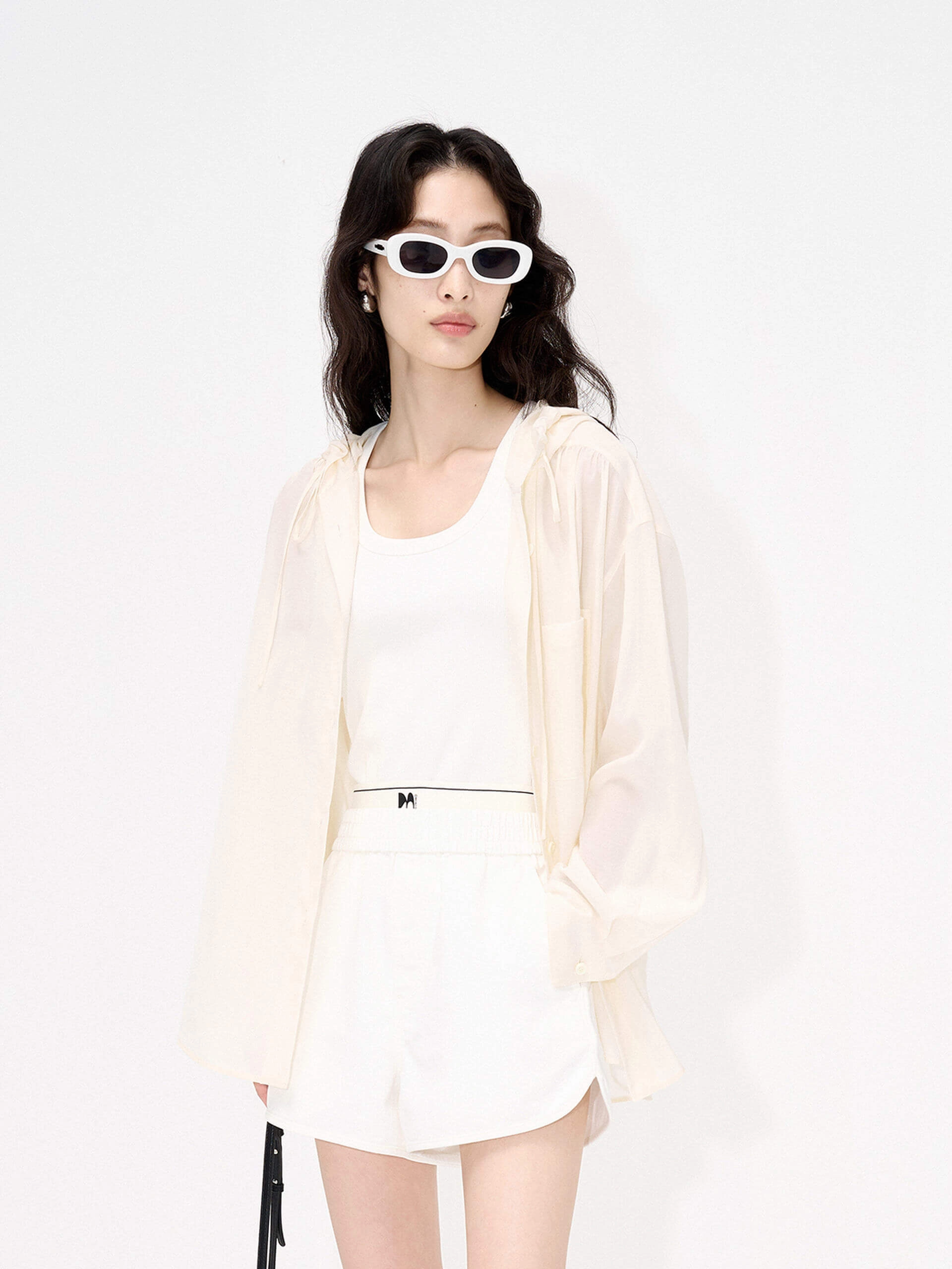 Hooded Relaxed Fit Shirt Moisture Management