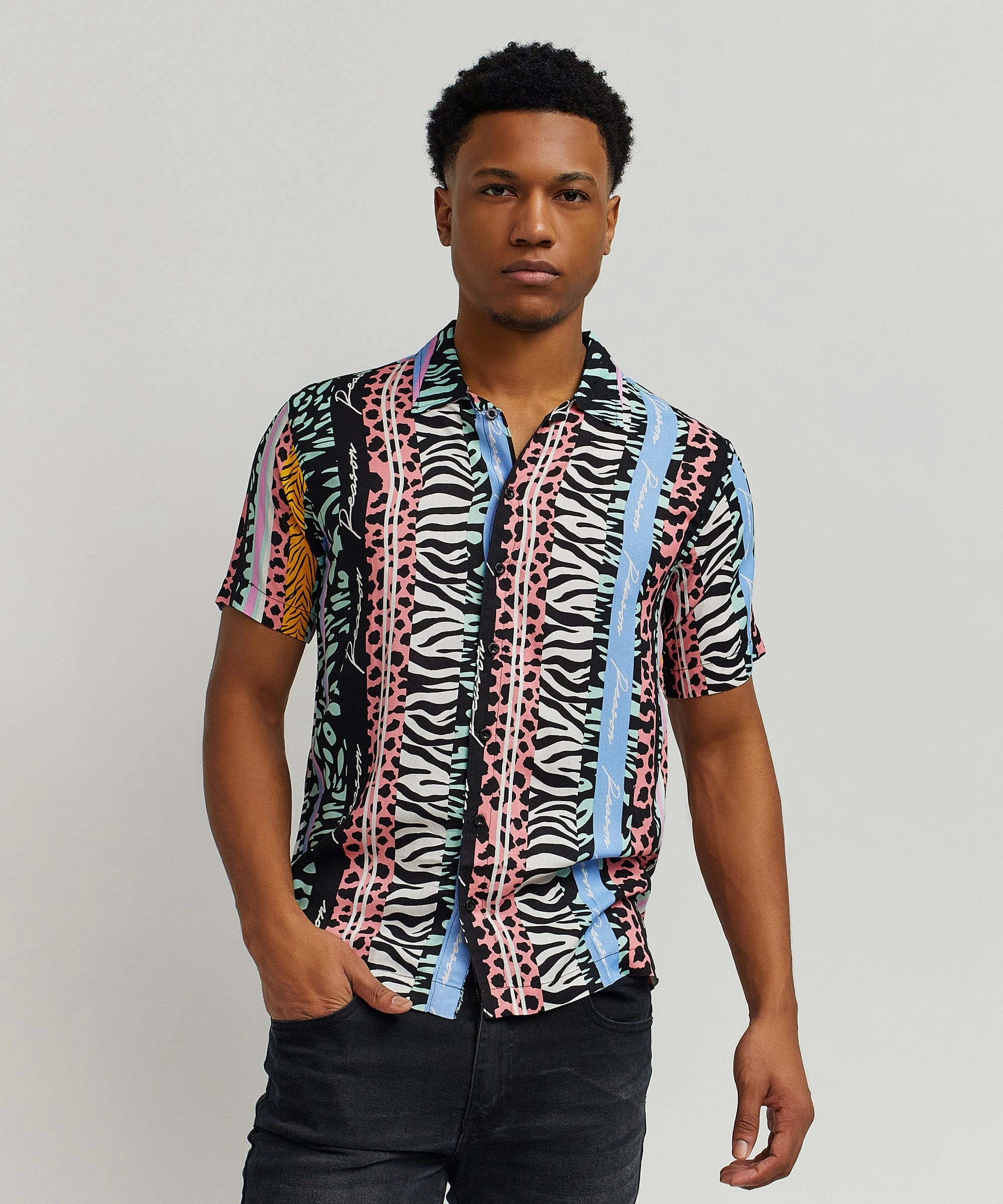 Jungle Fever Short Sleeve Shirt Layered Ply Construction
