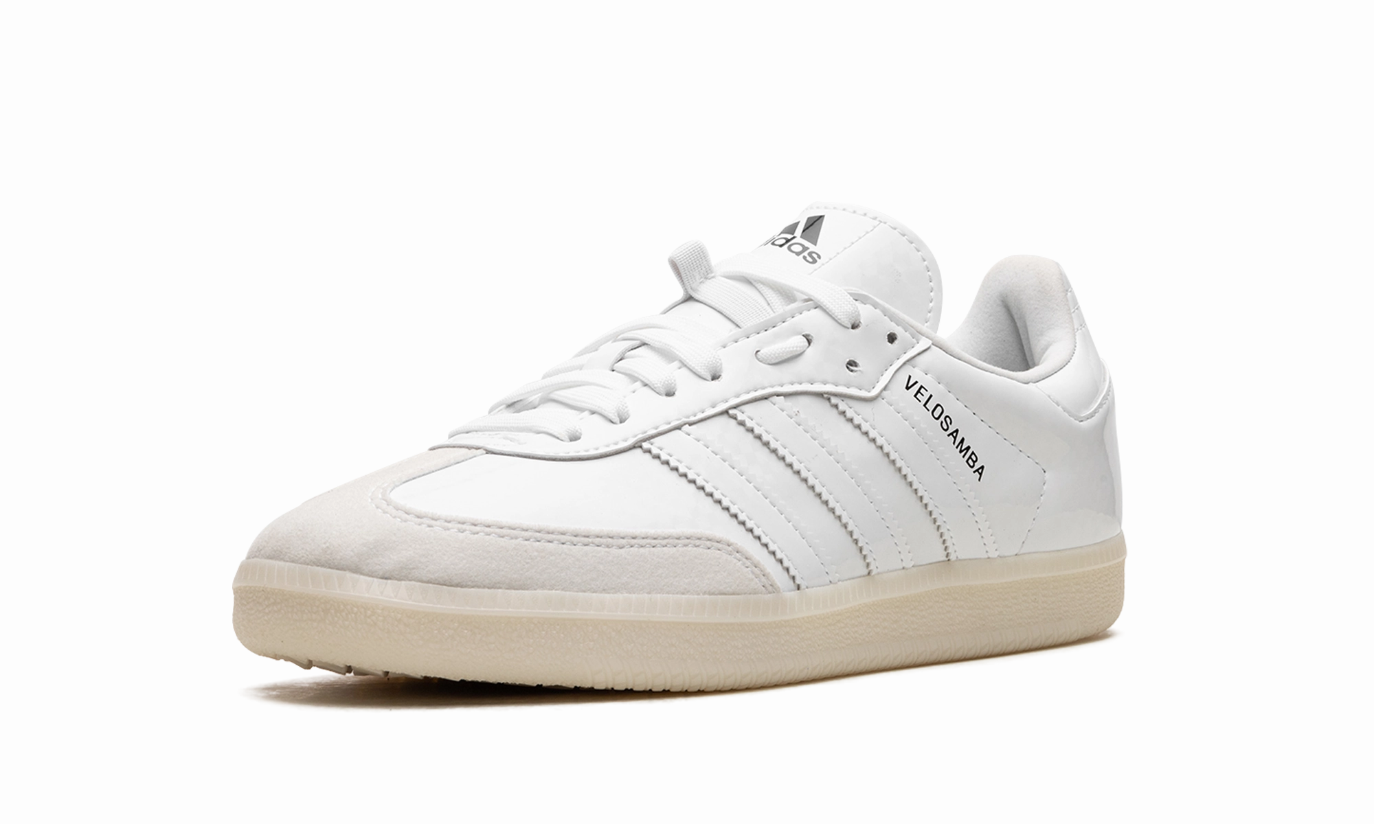 Velosamba Vegan "Cloud White" Non Slip Groove Pattern High Step