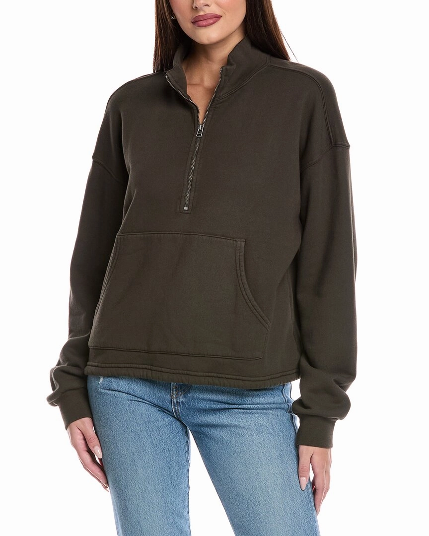 Velvet by Graham & Spencer 1/2-Zip Pullover Breathable Wool Cozy Fit