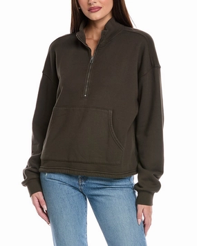 Essential Knit Velvet by Graham & Spencer 1/2-Zip Pullover