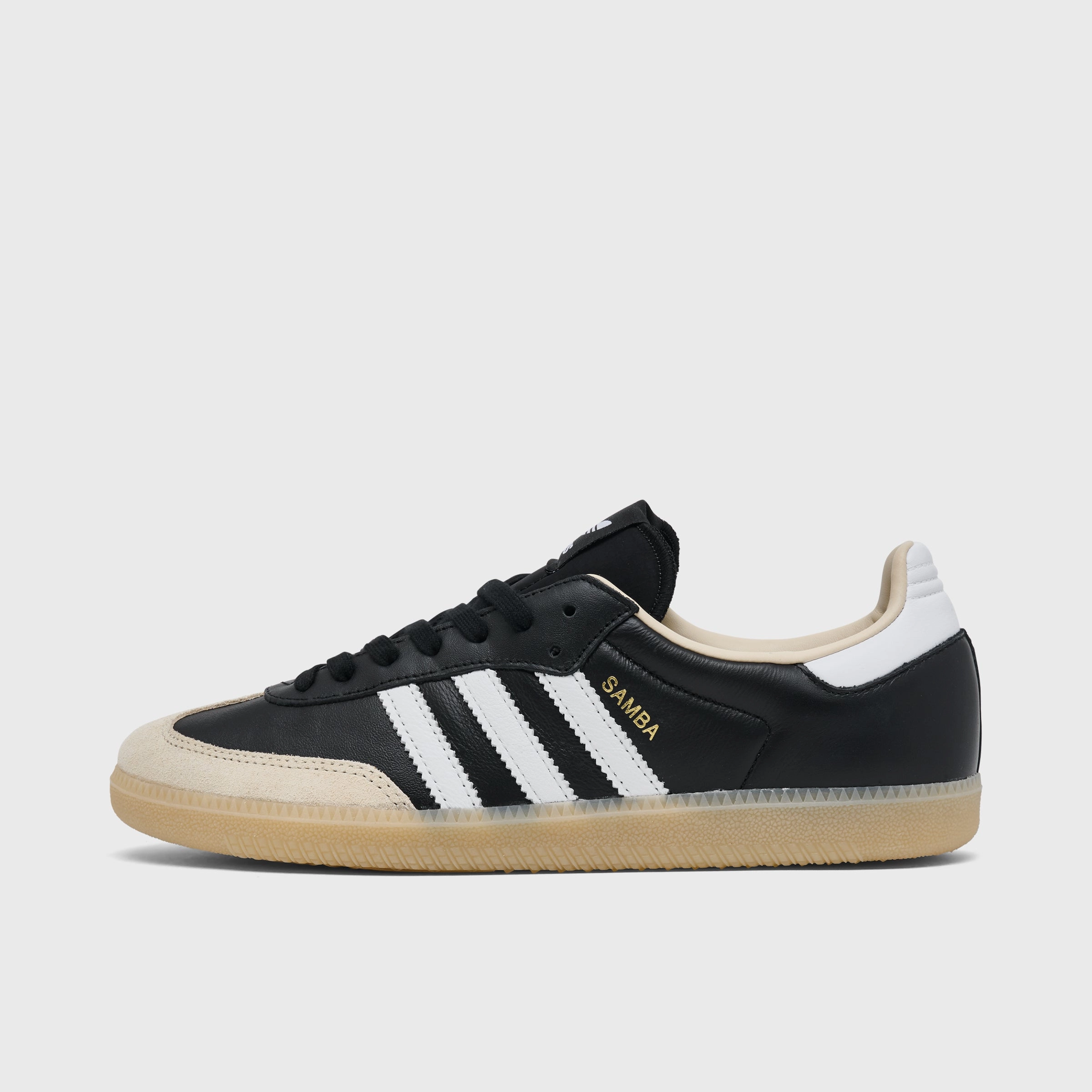 adidas Originals Samba OG Black / White - Gum Microfiber Lining Tech