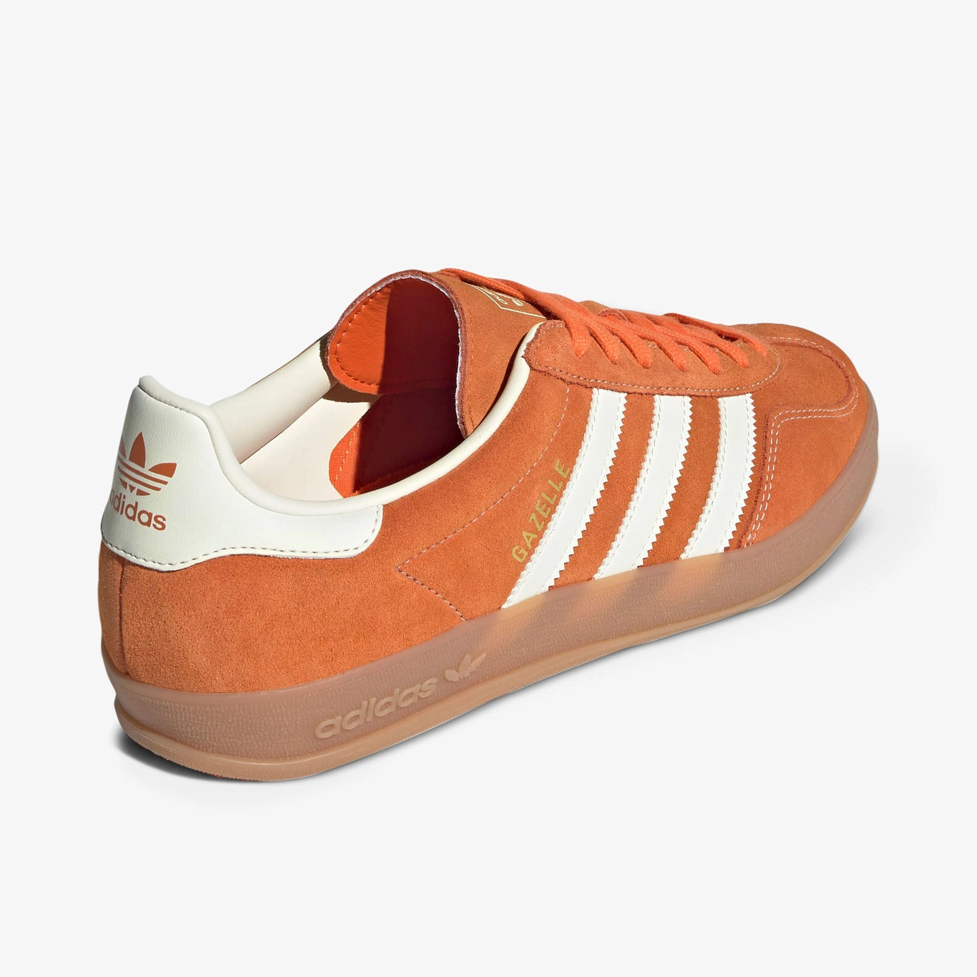 Heel lockdown Style Play adidas Originals Gazelle Indoor Orange / Off White
