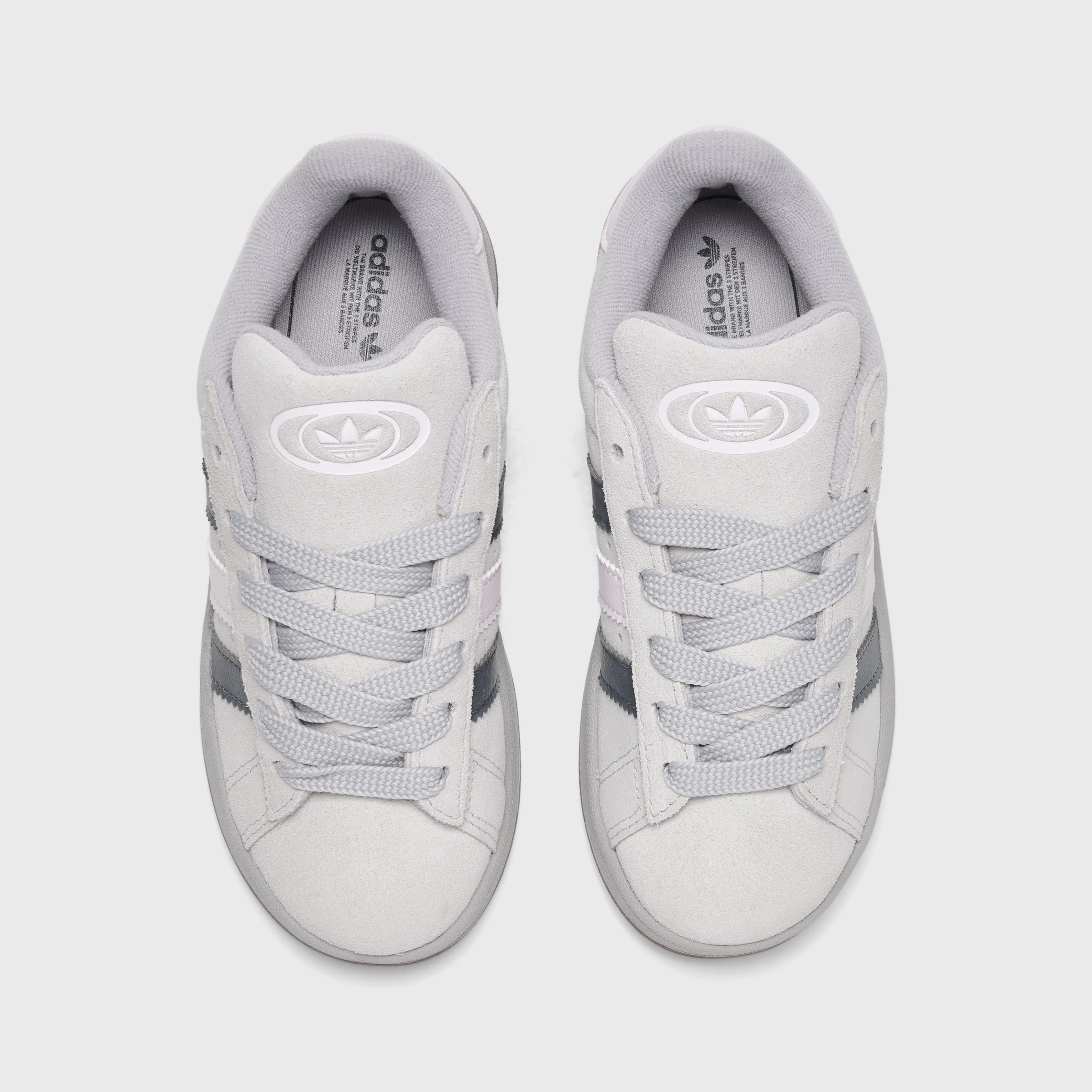 Ventilation Channel System adidas Children's Campus 00s Grey Two / Grey Five - Almost Pink