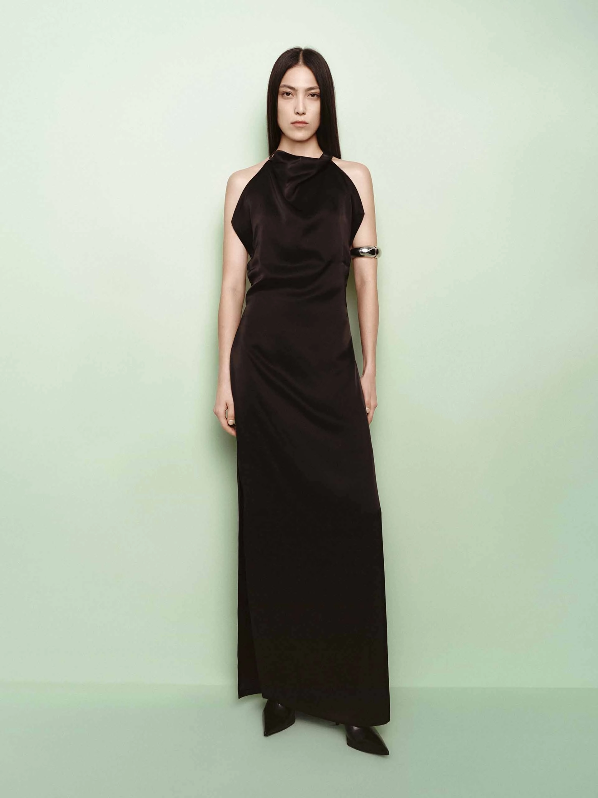 Open Back Maxi Dress Fall Inspired