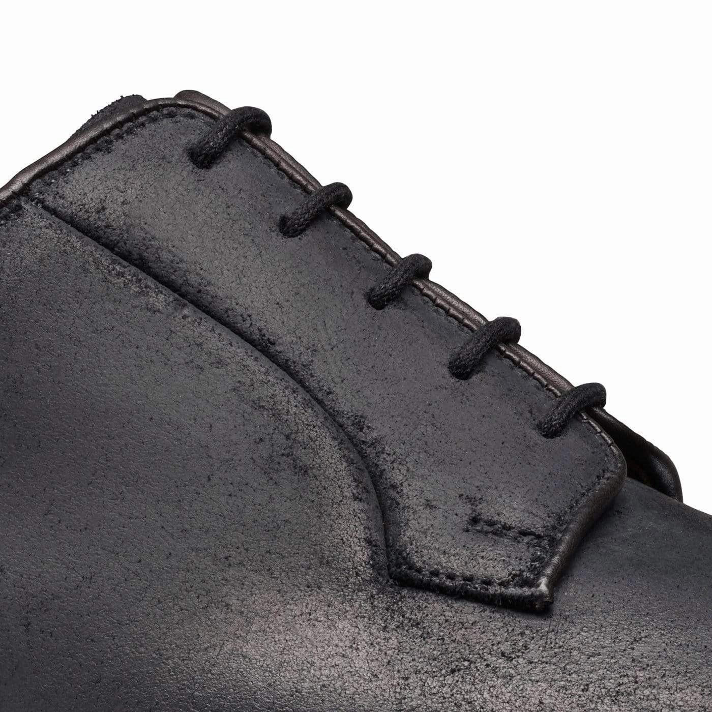Lanark 3 Black Rough-Out Suede Everyday Versatile Style