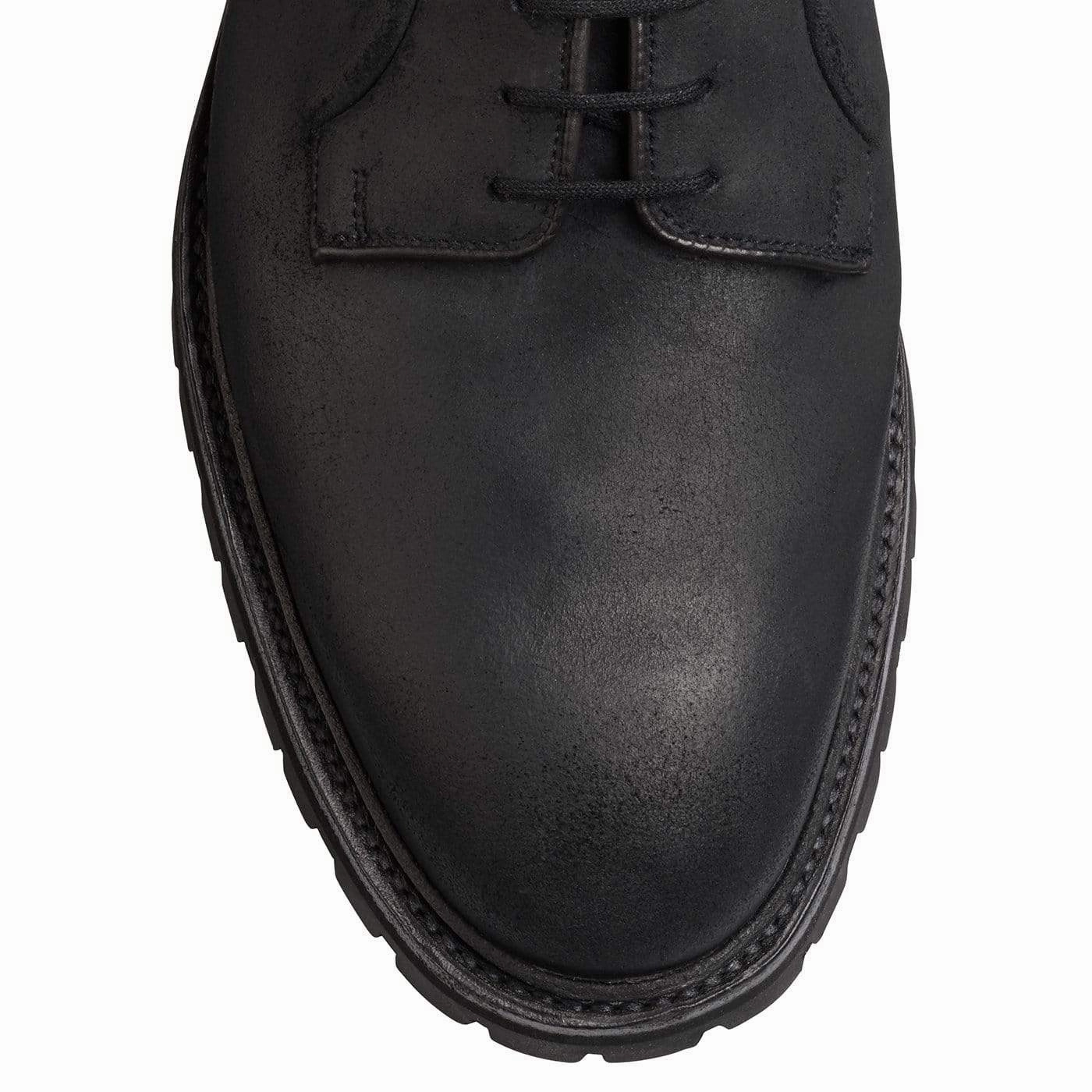 Classic Mood Lanark 3 Black Rough-Out Suede