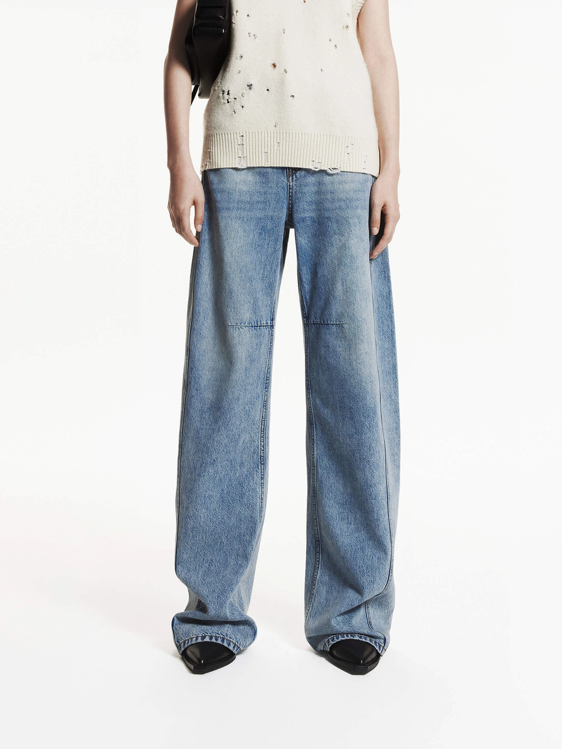 Vintage Barrel leg Jeans Basic Comfort