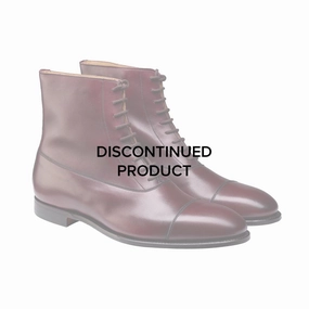 Olivia Burgundy Burnished Calf Stable Support Backcountry Camper