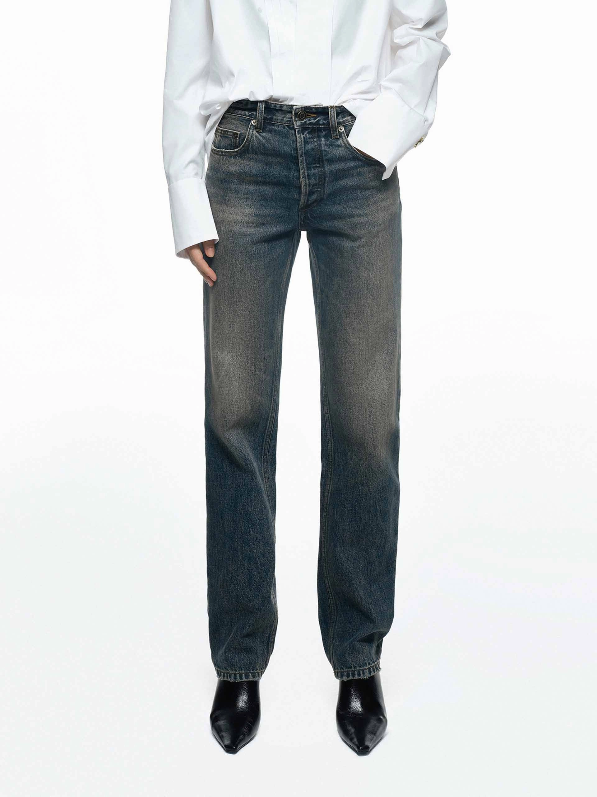 Durable Summer Vibes Vintage Washed Cotton Jeans