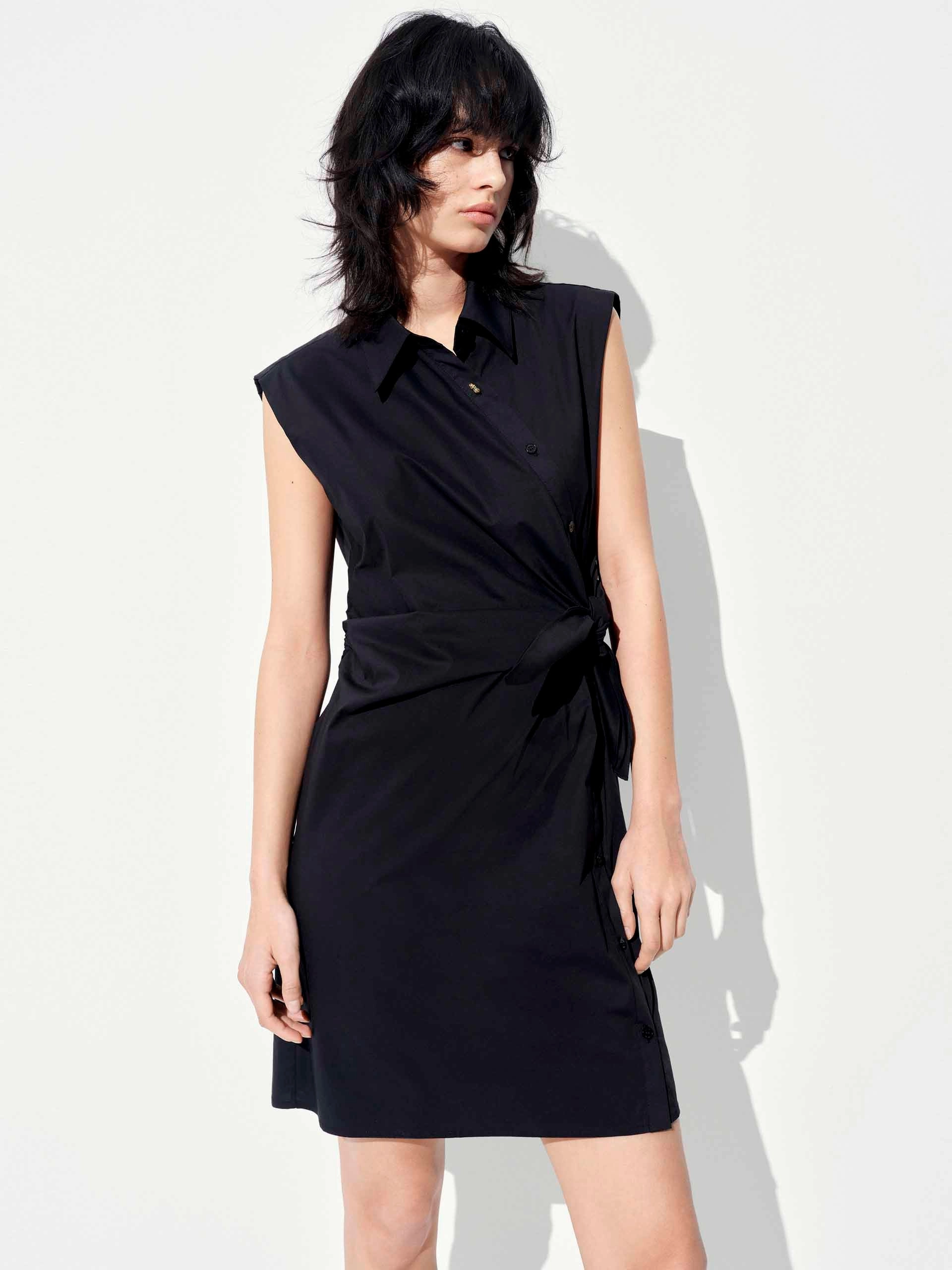 Trend Detail Waisted Sleeveless Dress