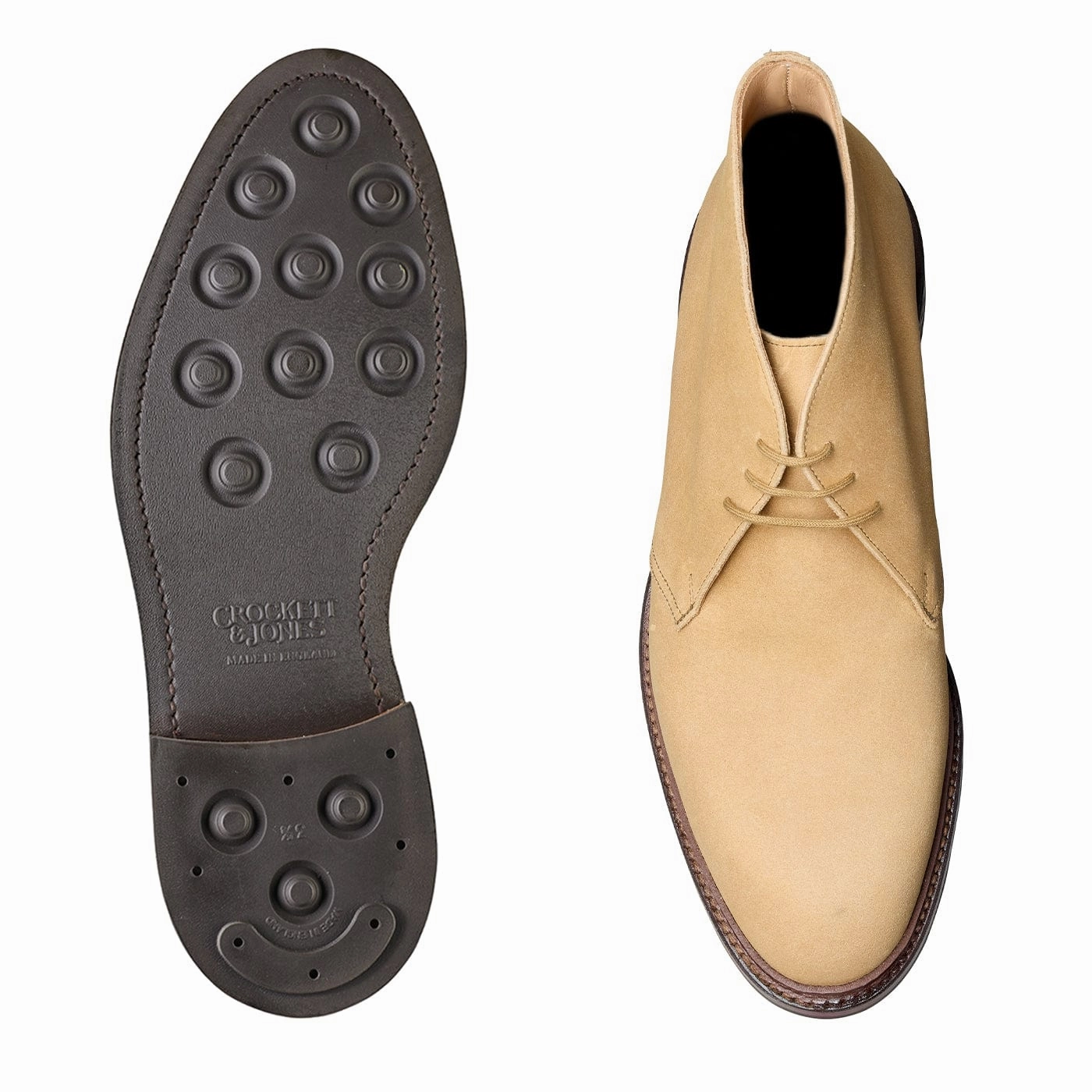 Chepstow Sand Rough-Out Suede Sleek Comfort Composite Toe Guard