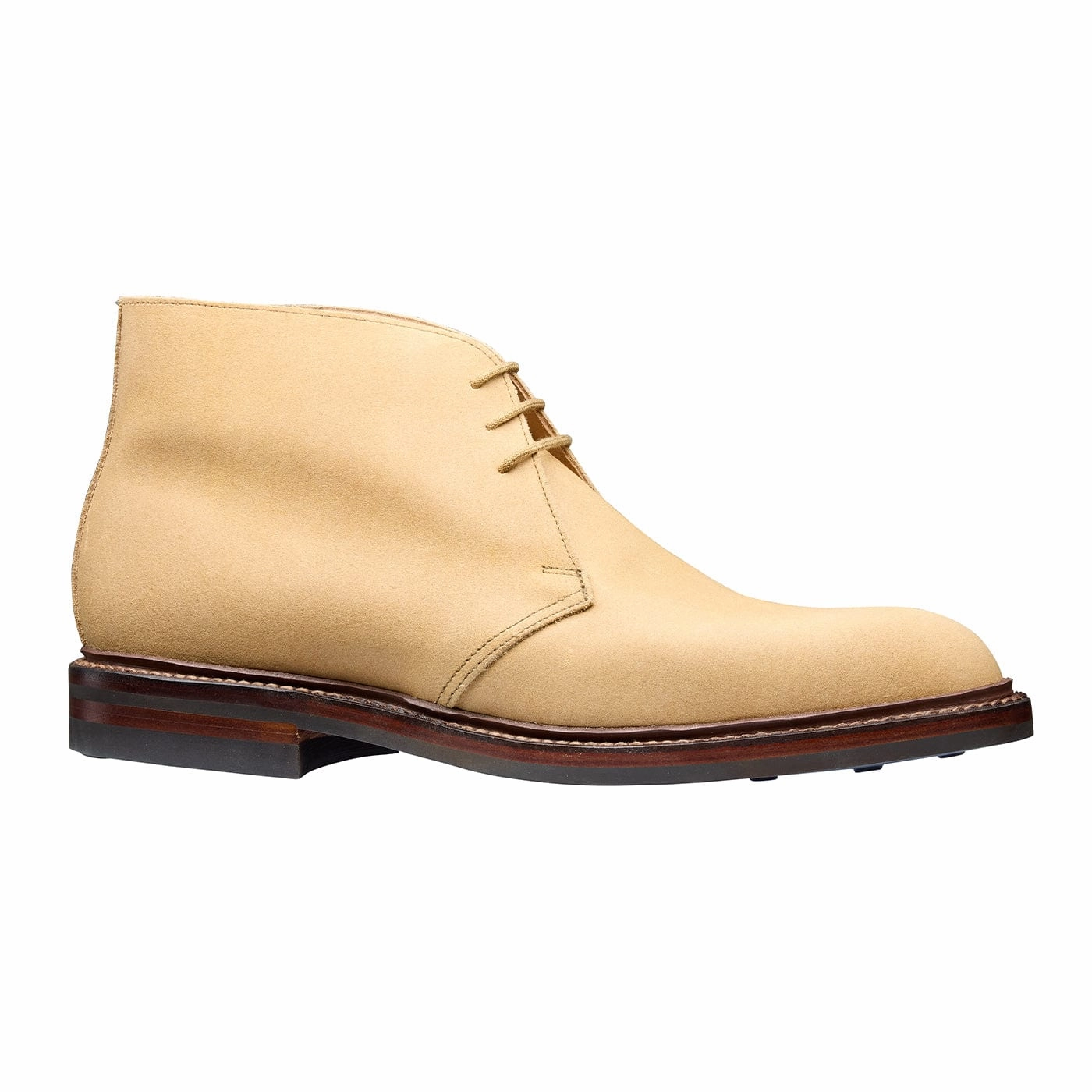 Chepstow Sand Rough-Out Suede Sleek Comfort Rubber Compound Outsole