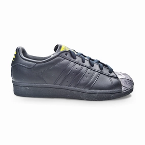 Trail Look Adidas Superstar Pharrell Supersh - S83360 - Black Yellow Trainers