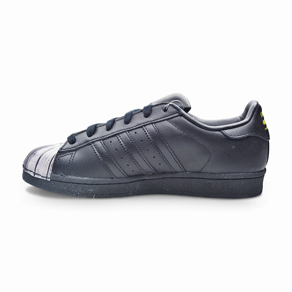 Adidas Superstar Pharrell Supersh - S83360 - Black Yellow Trainers Thermoregulating Shock-absorbent arch