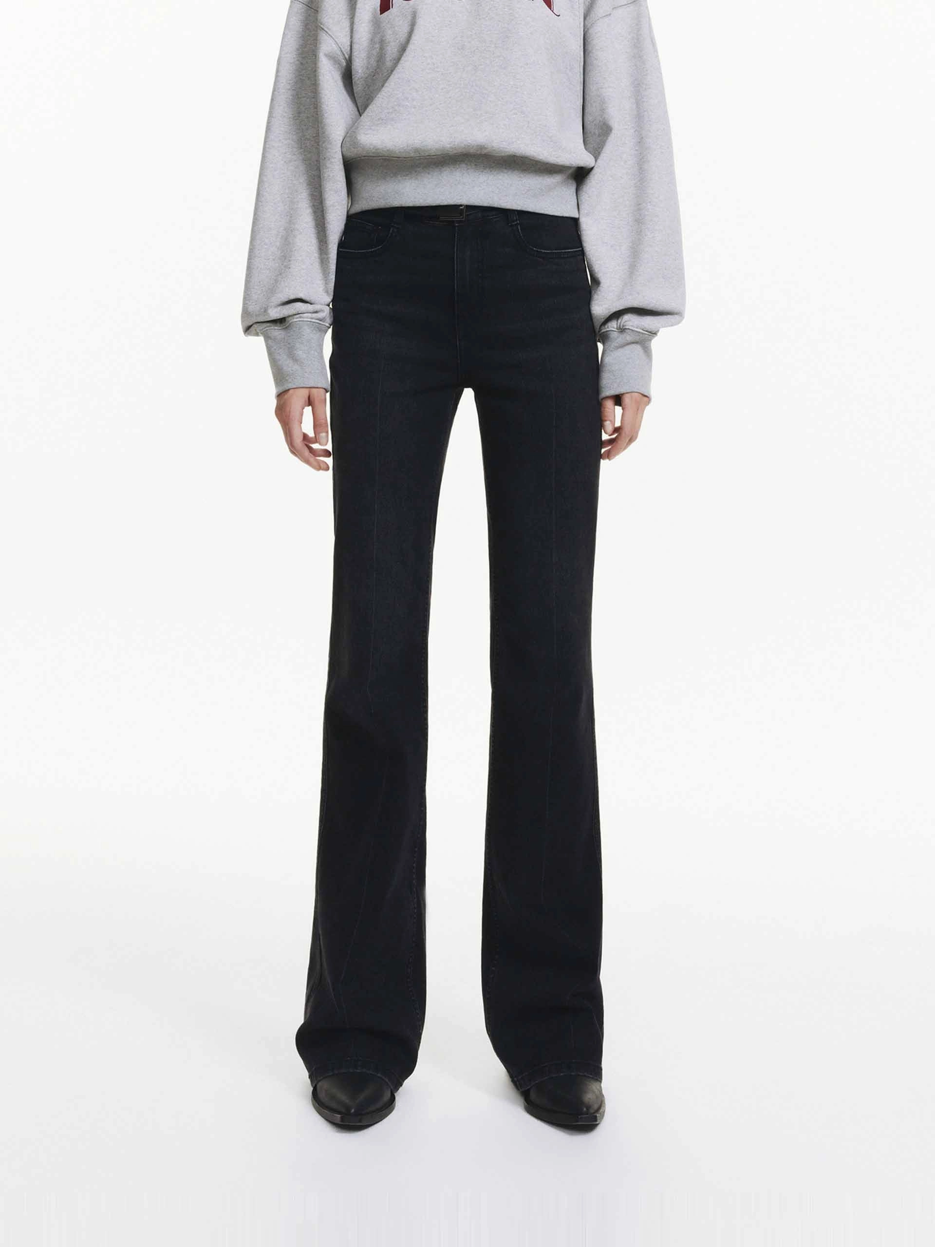 Cotton Blend Straight Jeans Weekend Warrior Luxury Athlete Fit Professional Wear Premium Winter Warmth