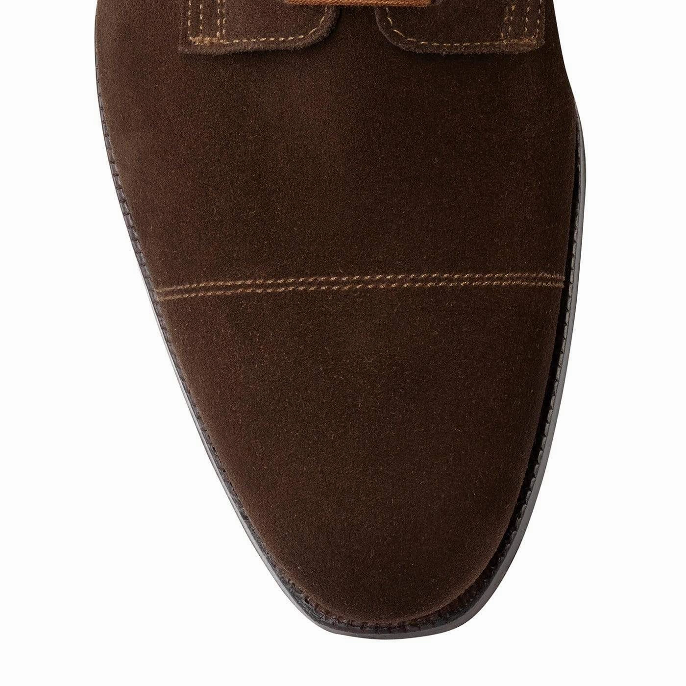 Severn 2 Dark Brown Suede Padded Collar Lining