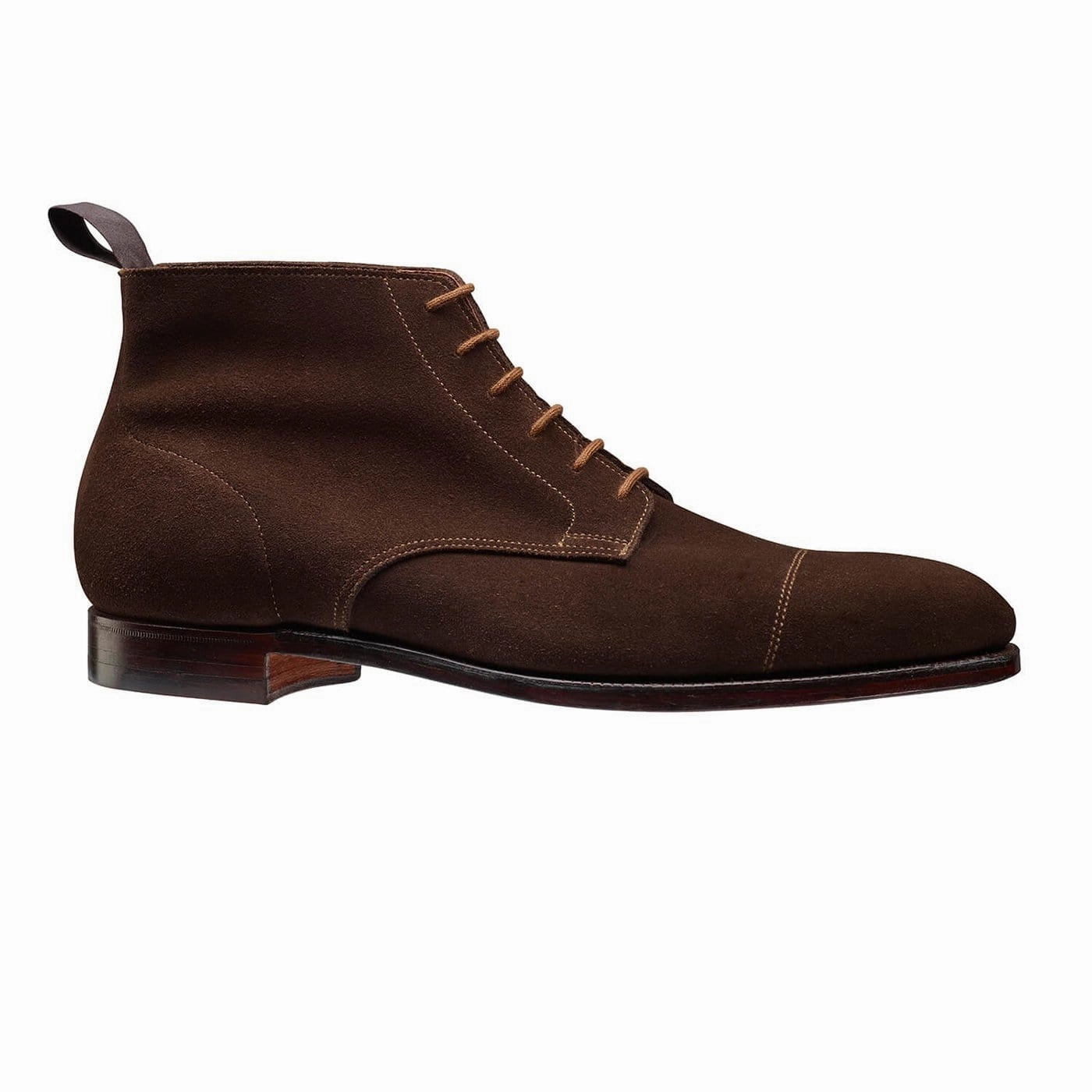 Dynamic Arch Frame Western Pattern Severn 2 Dark Brown Suede