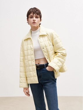 Utility Pockets Anti Pilling Faux Leather Cropped Jacket