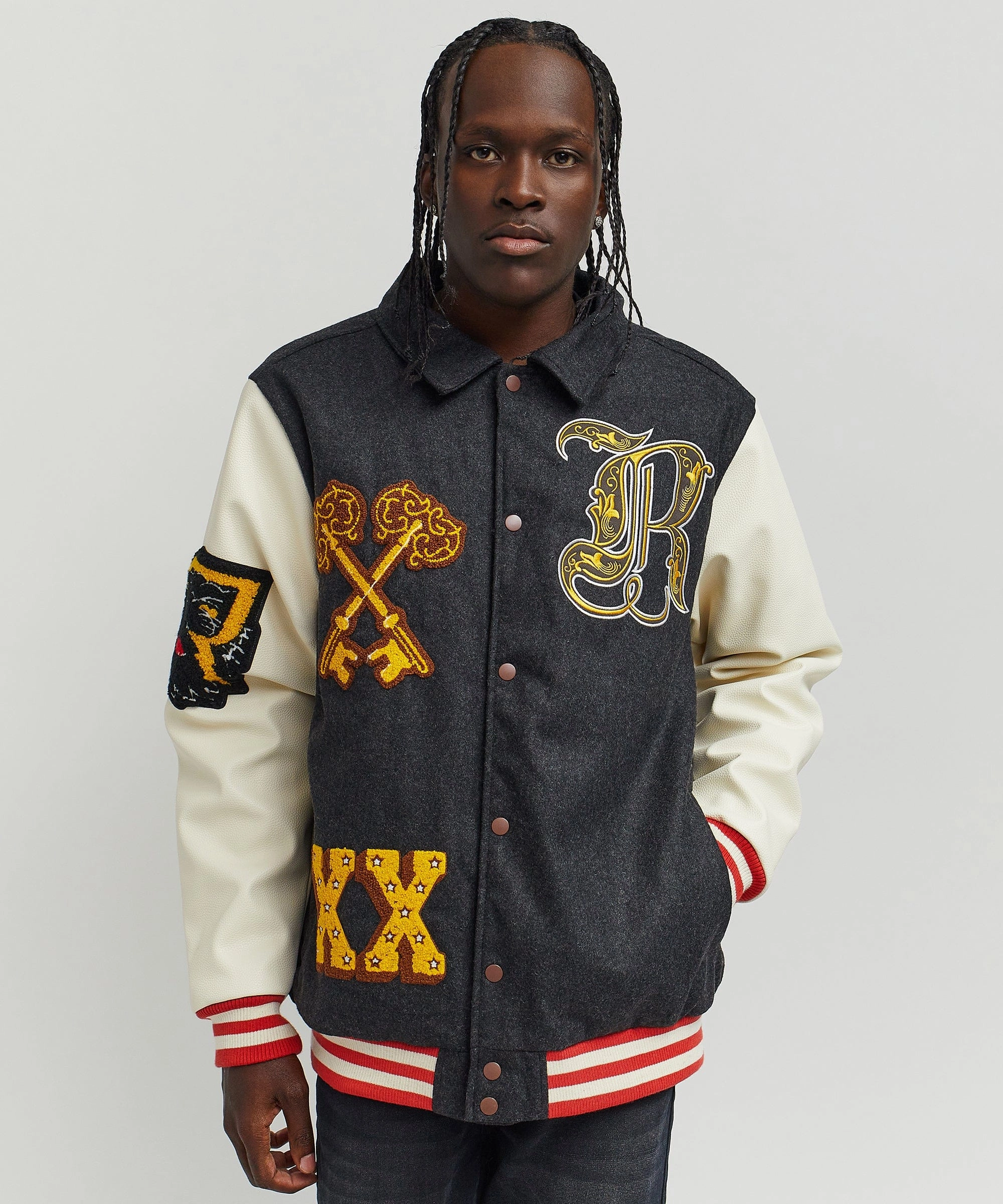 Master Key Varsity Jacket Anti Pilling Finish Packable Style