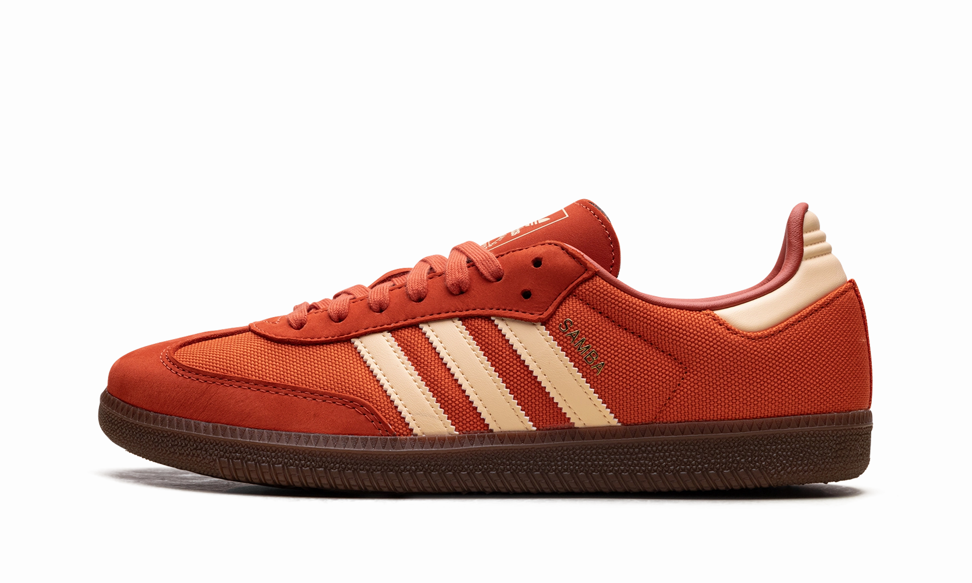 Samba OG "Collegiate Orange" Gym Style