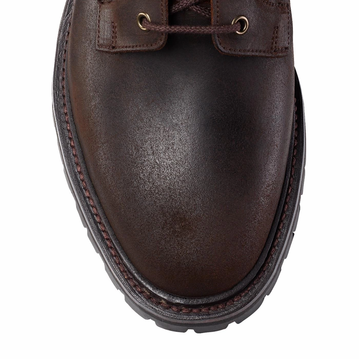 Slip Resistant Sole Air Move Grizedale Dark Brown Rough-Out Suede