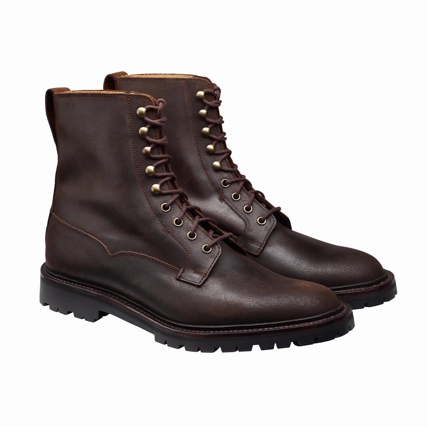 Grizedale Dark Brown Rough-Out Suede Anti-Friction