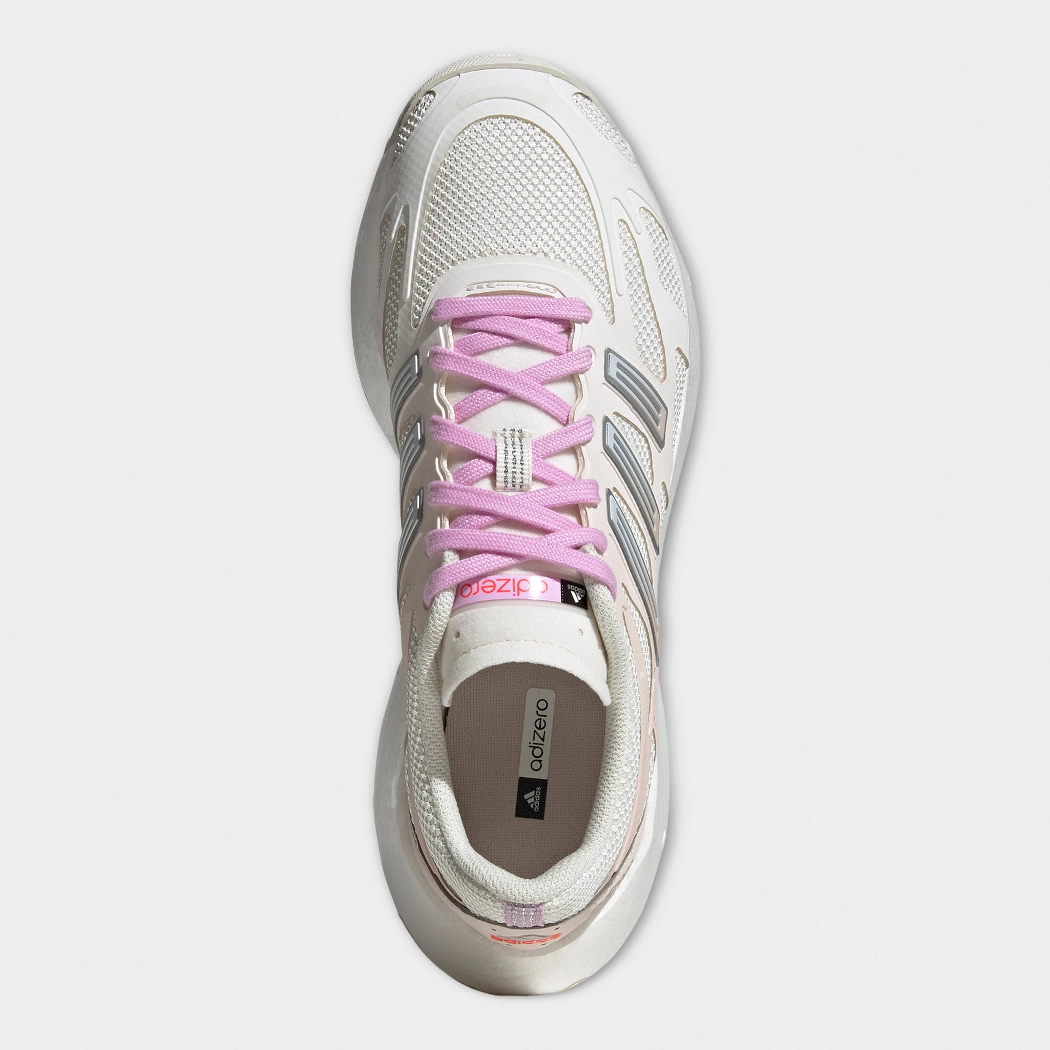 Slip Resistant Traction Anti   Odor adidas Women's Aruku White / Light Pink