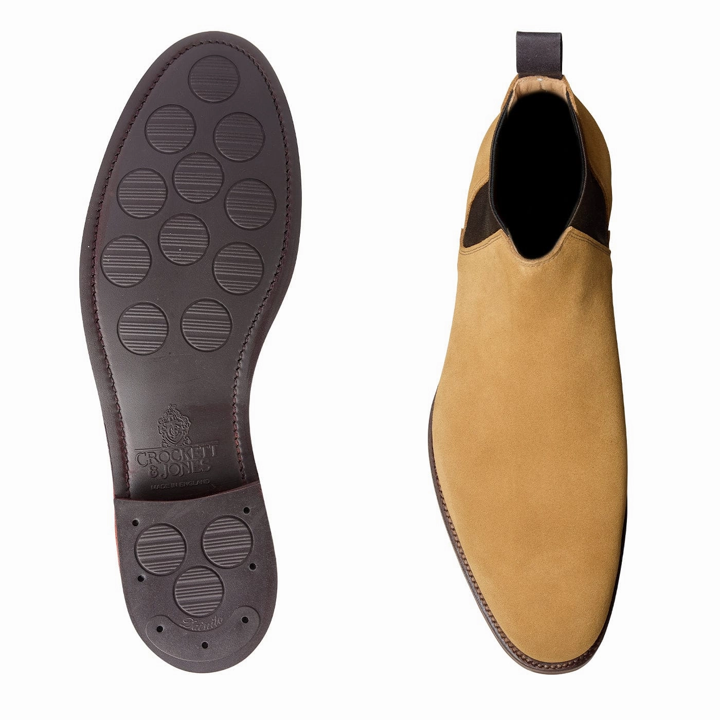 Cranton Camel Suede Compact Build Young Professional