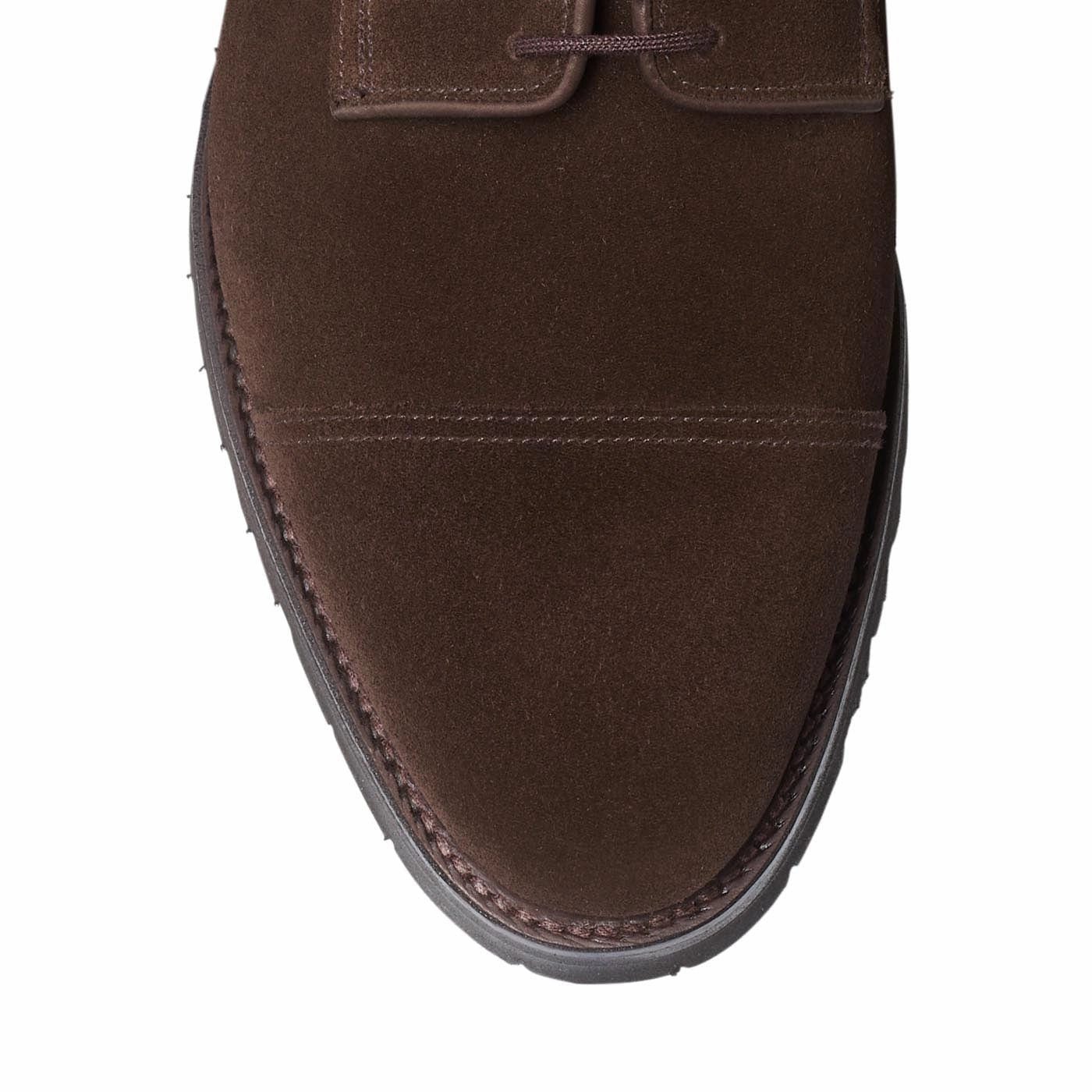 Effortless Everyday Fit Subtle Choice Bradford Dark Oak Suede