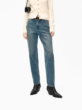 Ankle Tapered Jeans in Cotton Date Night Sustainable