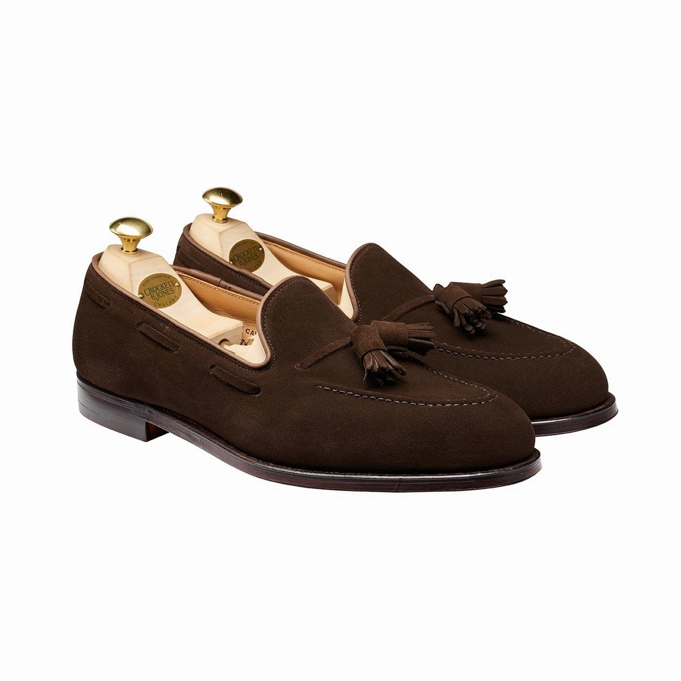 Cavendish Dark Brown Calf Suede Local Walk