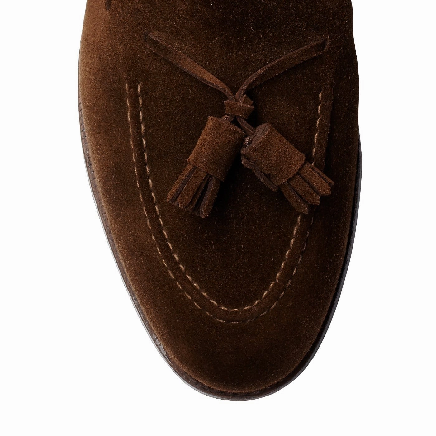 Music Spot Lane Cavendish Dark Brown Calf Suede