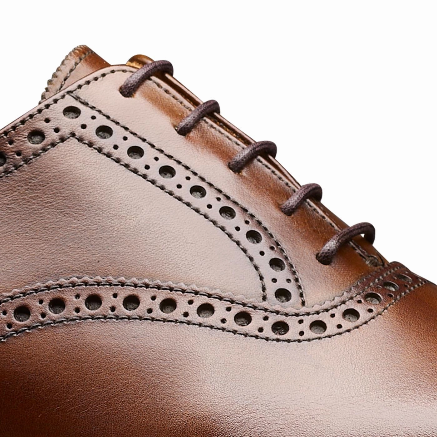 Leather Formal Lace-ups Westfield Dark Brown Burnished Calf