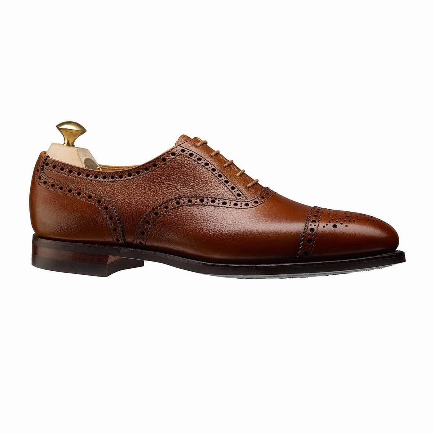 Westfield Tan Pebble Grain Travel Oxfords Lightweight Build Presentation Ready