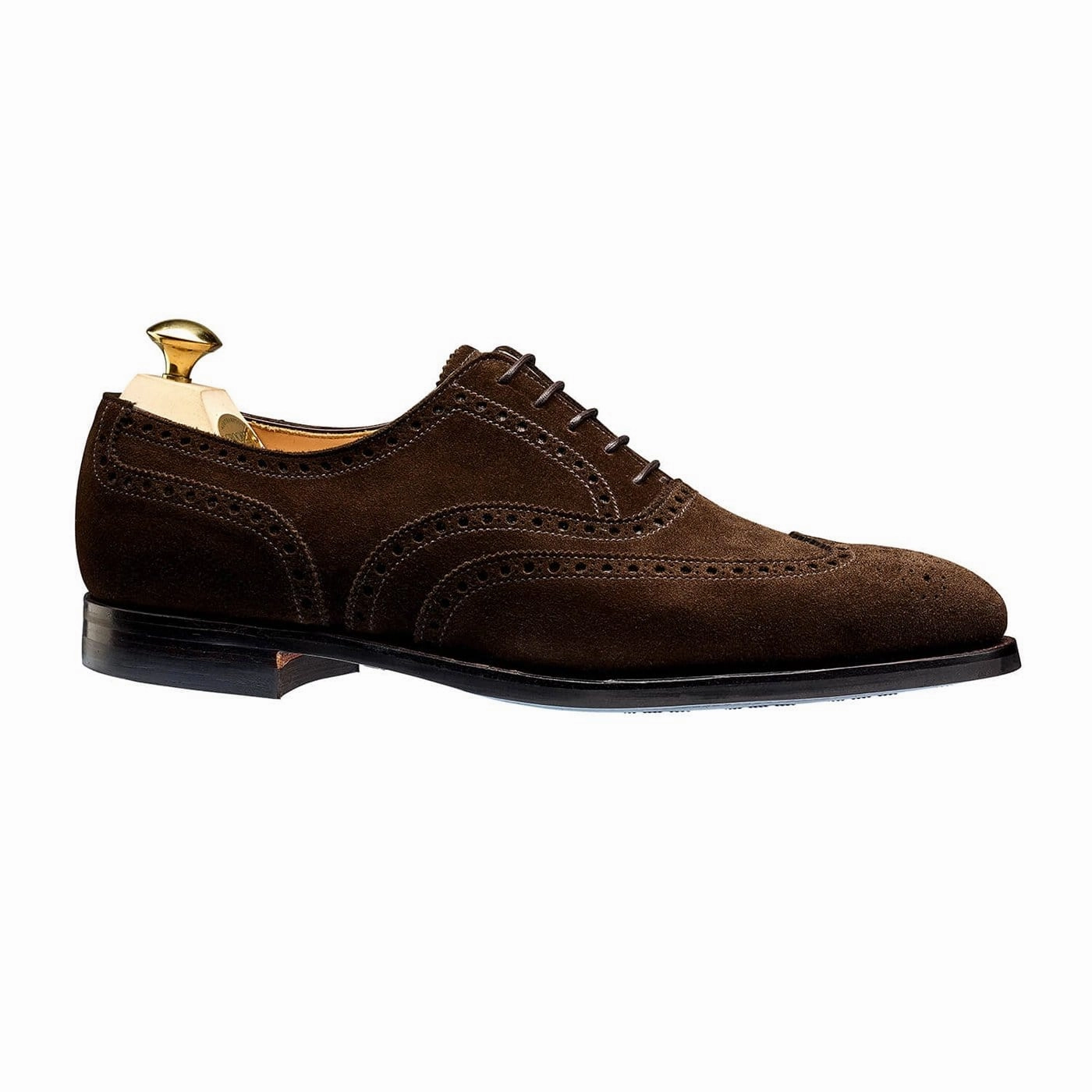 Westgate 2 Dark Brown Calf Suede Office Oxfords