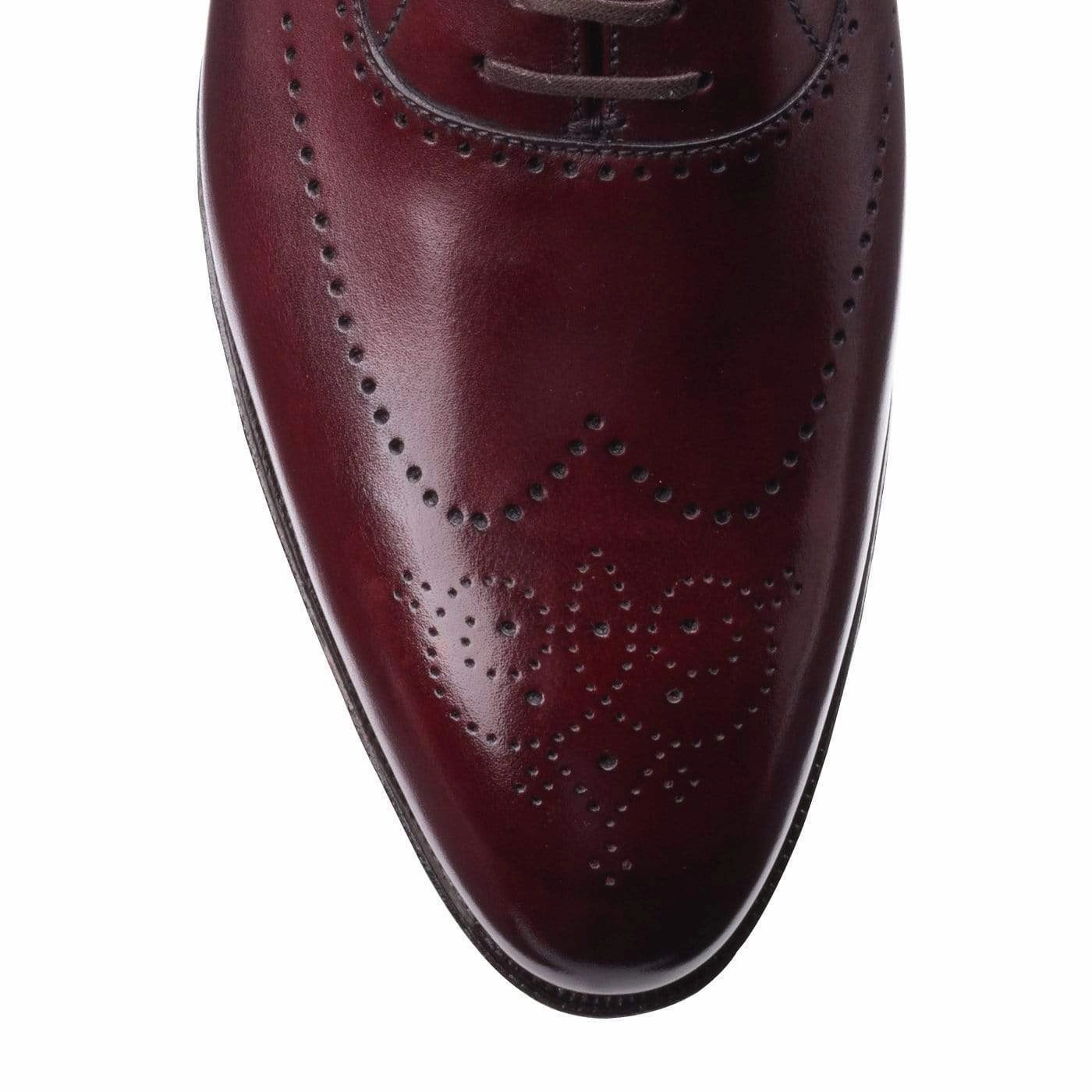 Workday Look Tailored Silhouette Fashion Focused Weybridge Burgundy Antique Calf