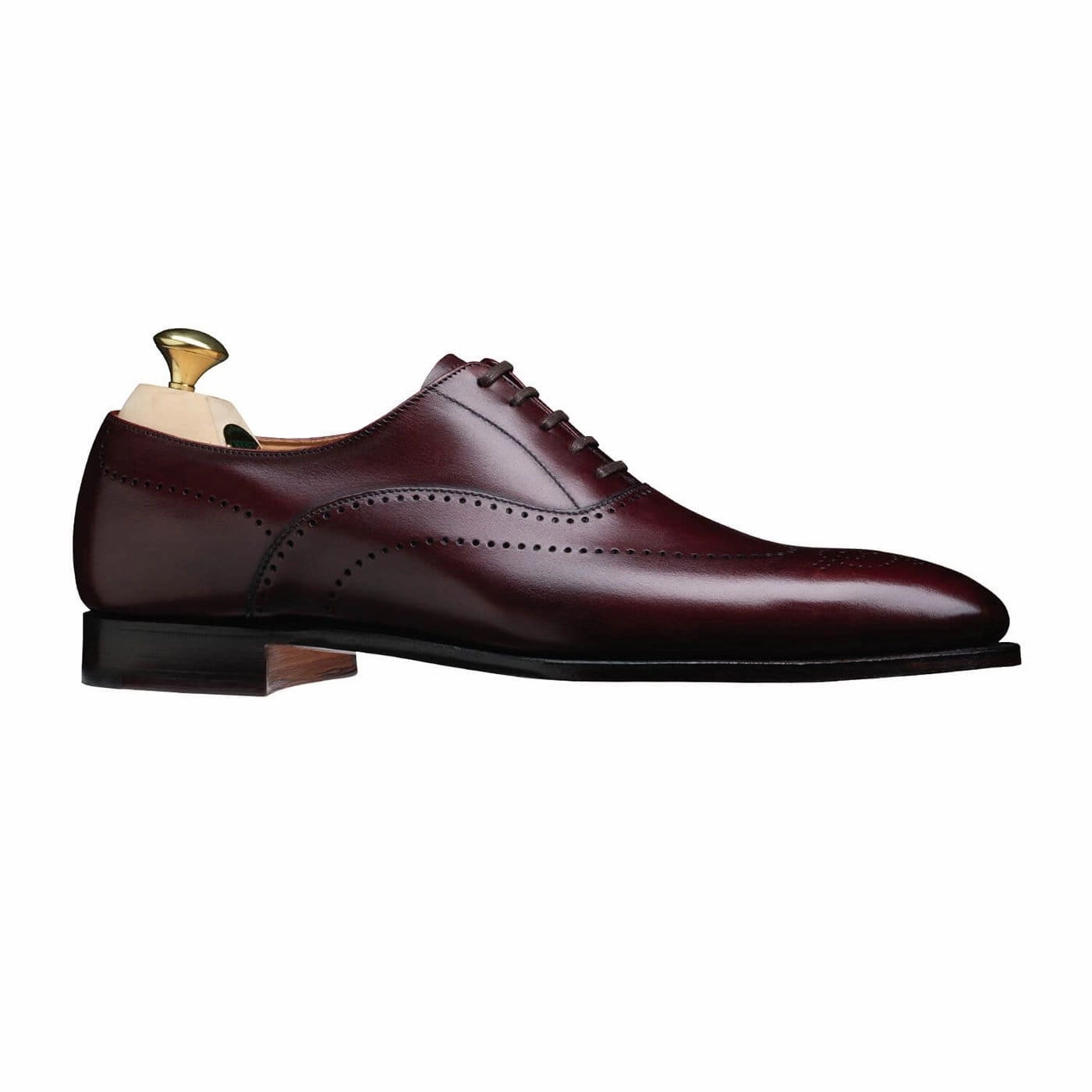 Weybridge Burgundy Antique Calf Outdoor Comfort Shine Finish Oxfords