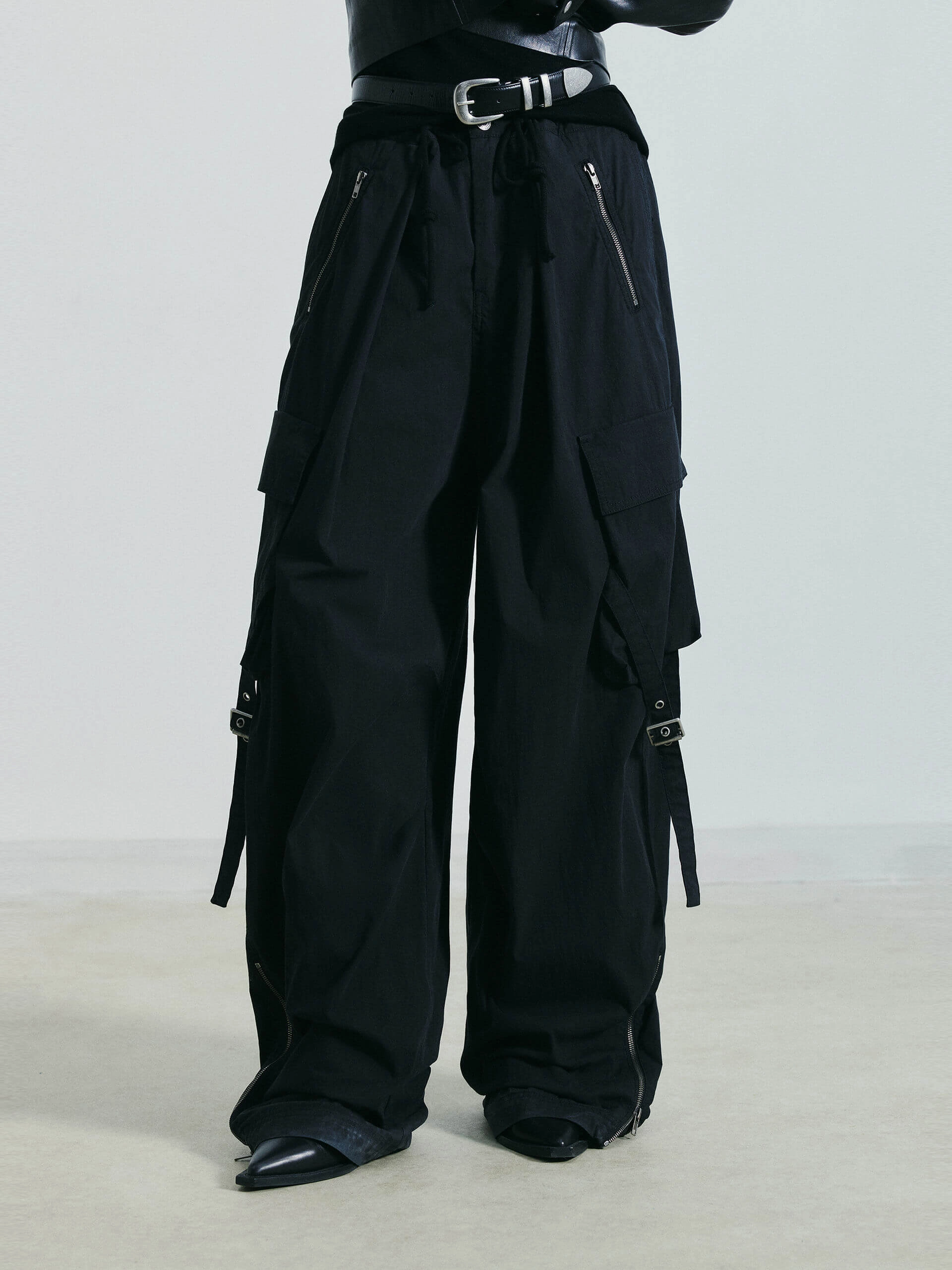 Boho chic Wide Leg Cargo Pants