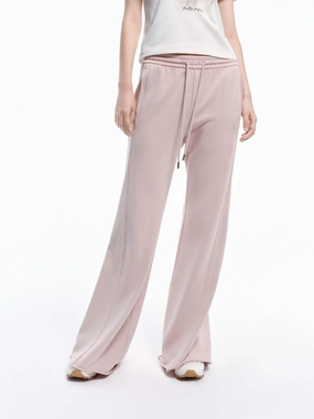 Tight Cut Classic Look Wide Leg Elasticated Pants