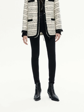Festival Outfit Affordable Sunny Vibes Wide Waist Skinny Jeans